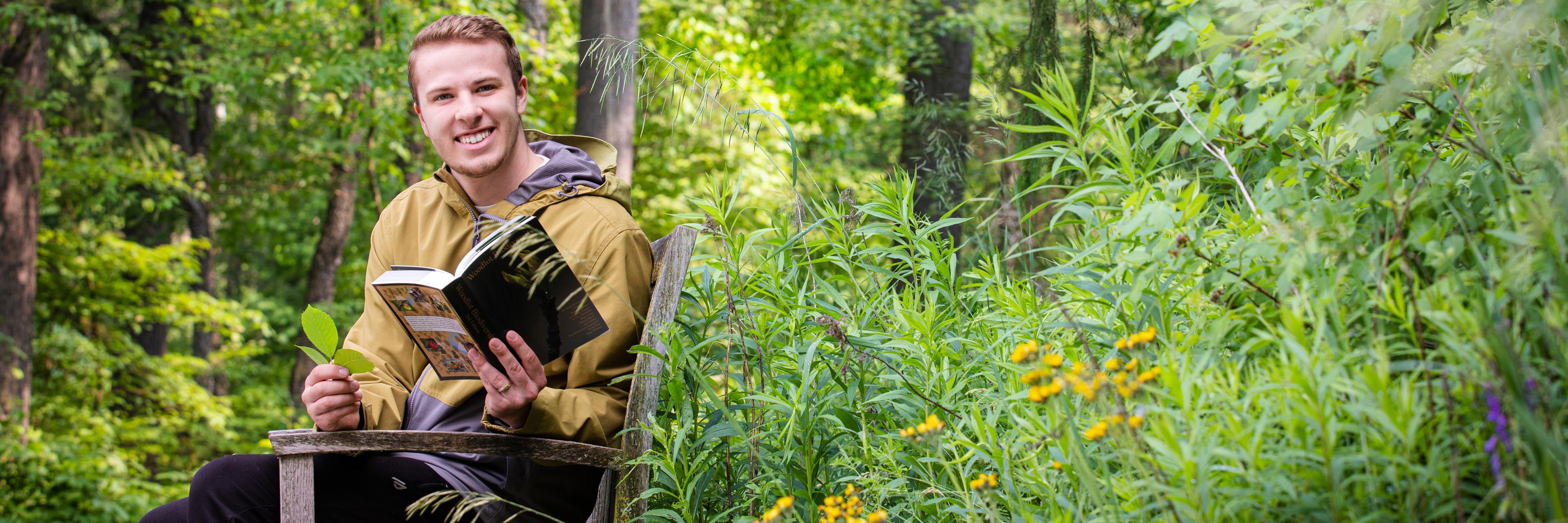 Benjamin Hayden in Arboretum