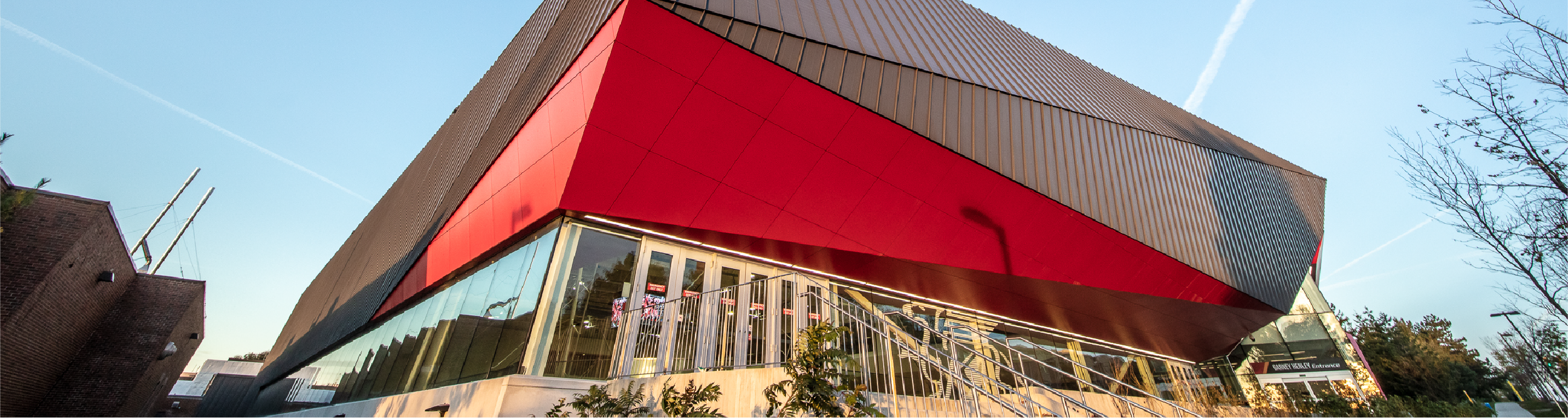 The Athletics Centre at the University of Guelph during day time