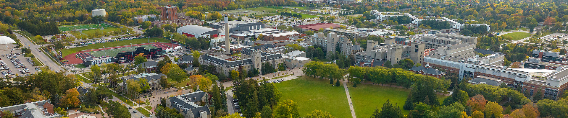University of Guelph Campus Aerial