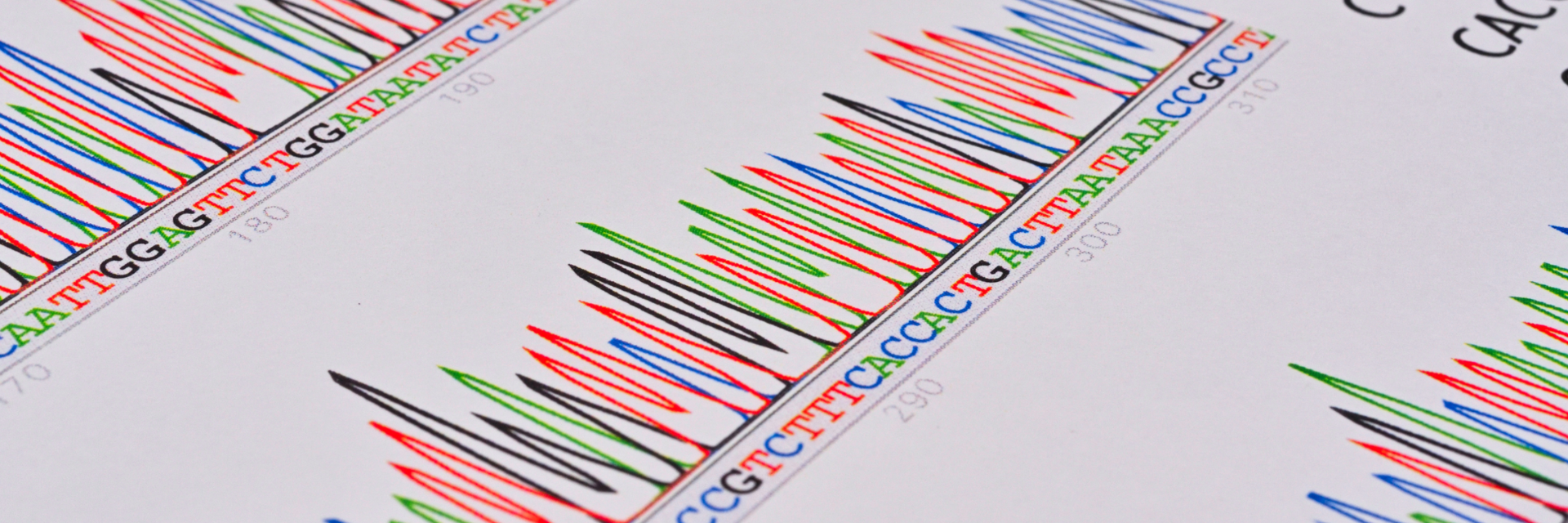 Image of DNA sequence chart