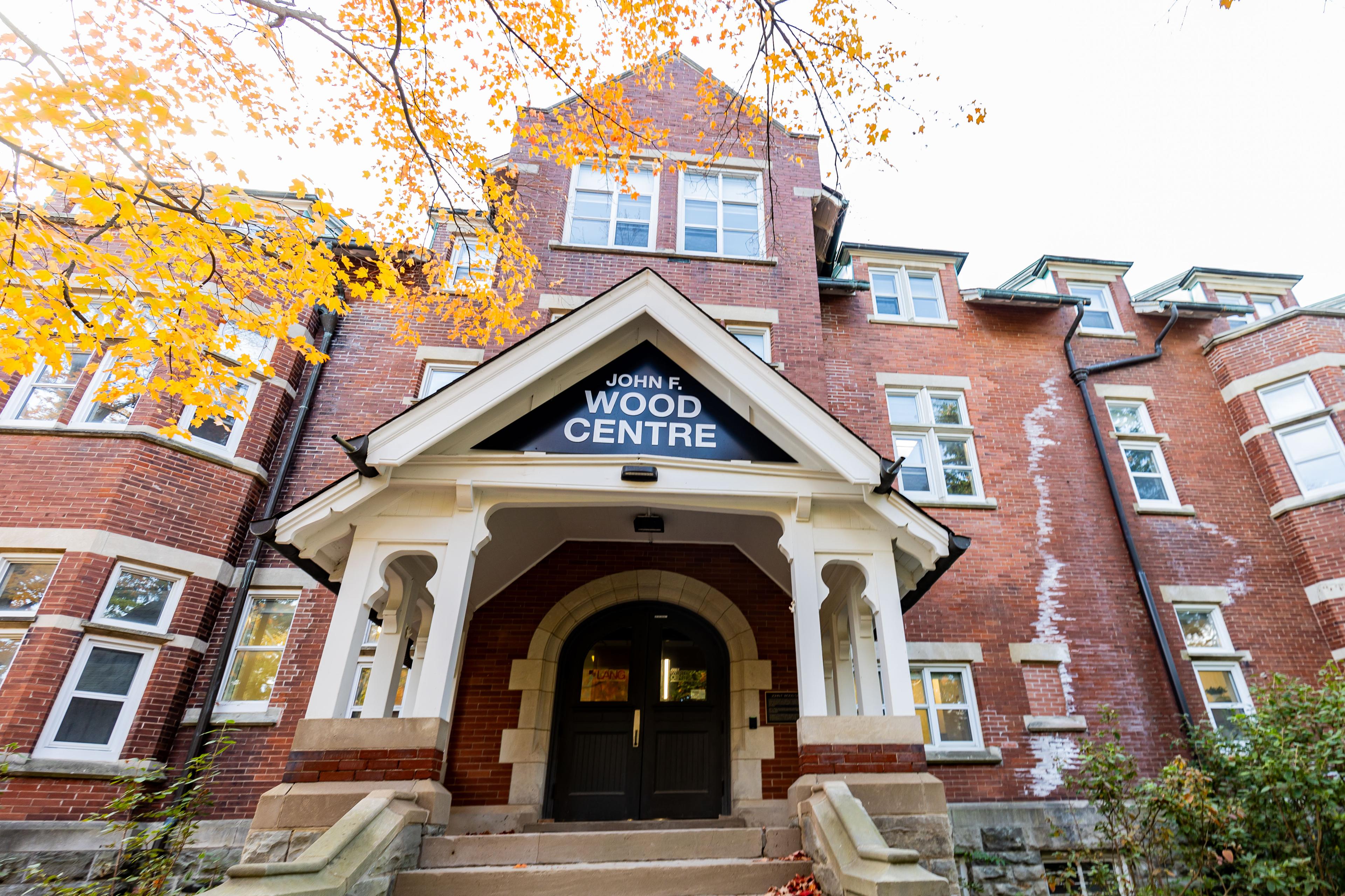 Am image of a brown brick building