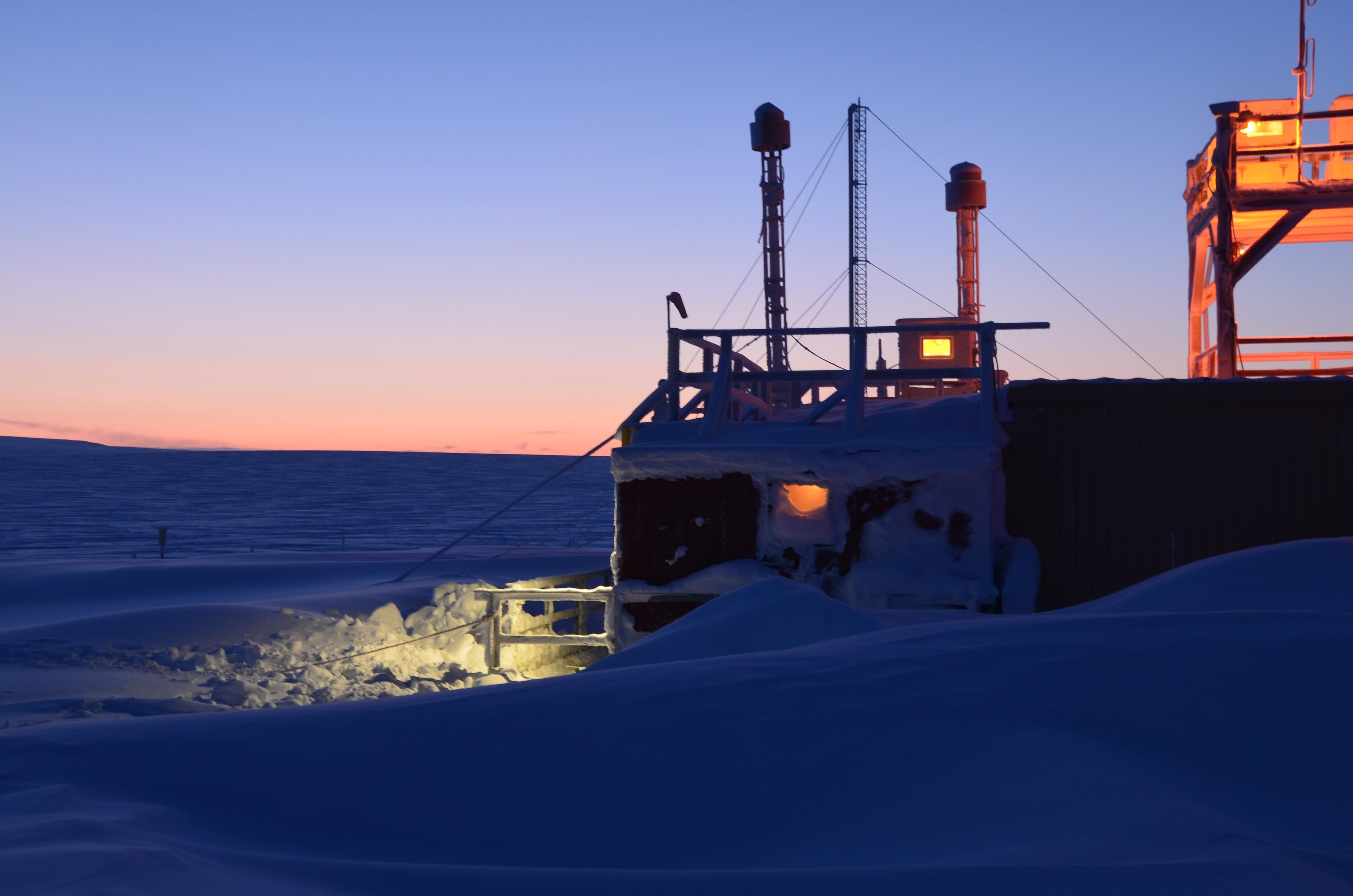 Dr. Neil Trivett Global Atmosphere Watch Observatory for Environment and Climate Change Canada at dusk