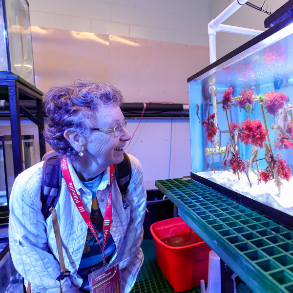 Image of Alumnus in lab