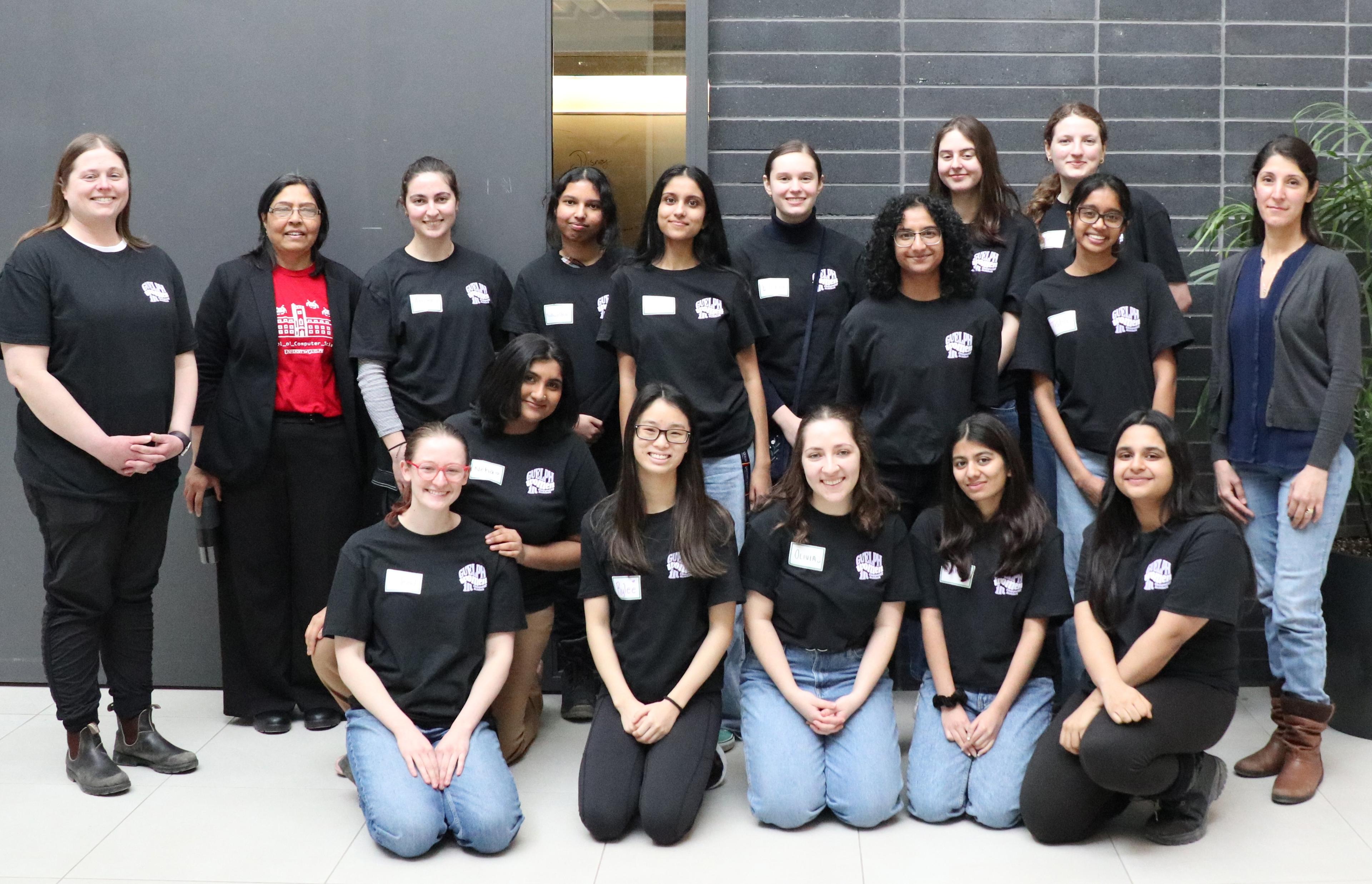 GO Code Girl volunteers