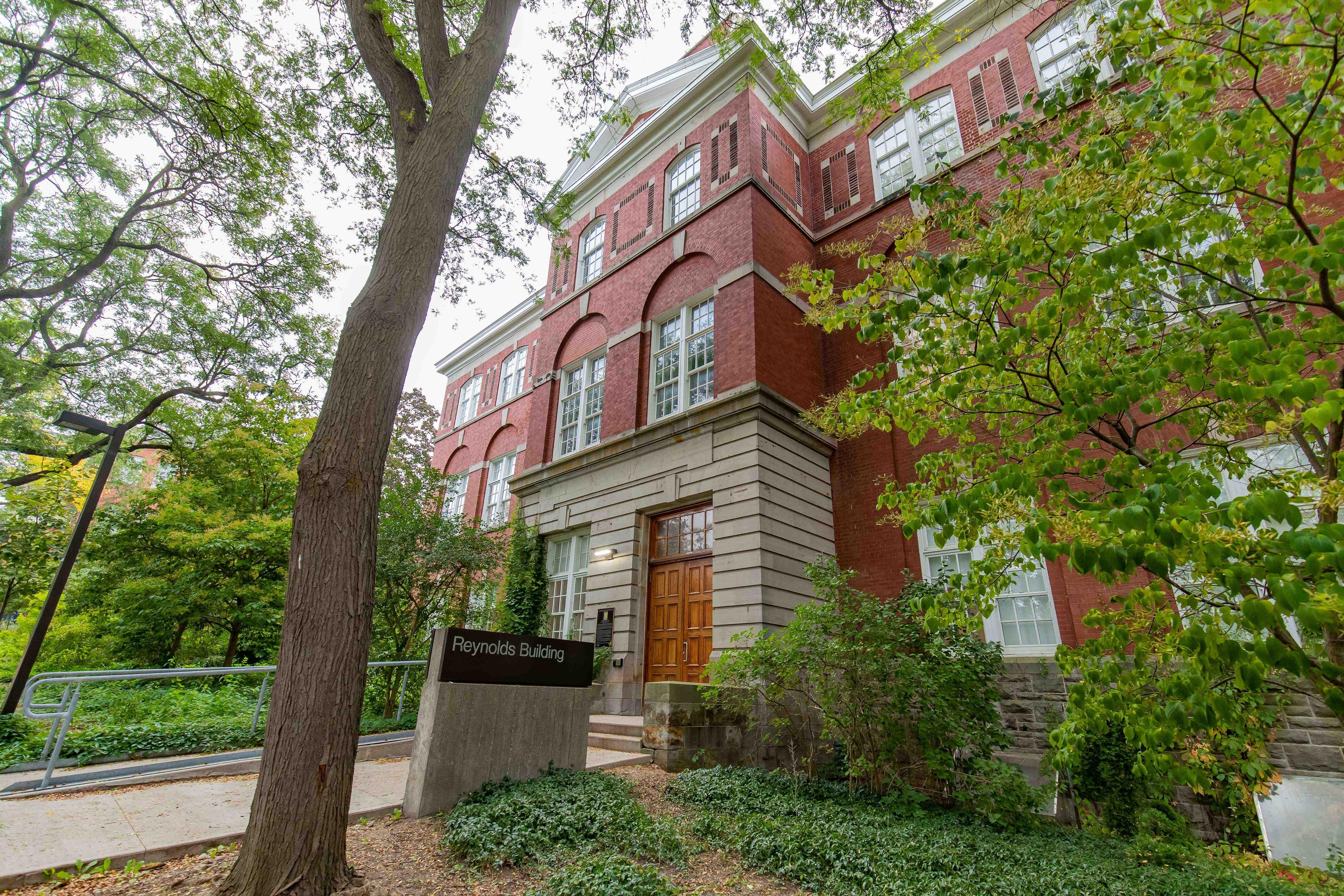 Reynolds building from the side