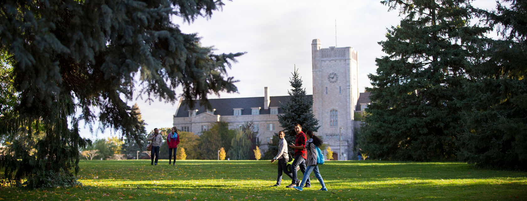 Johnston Hall Building at University of Guelph.