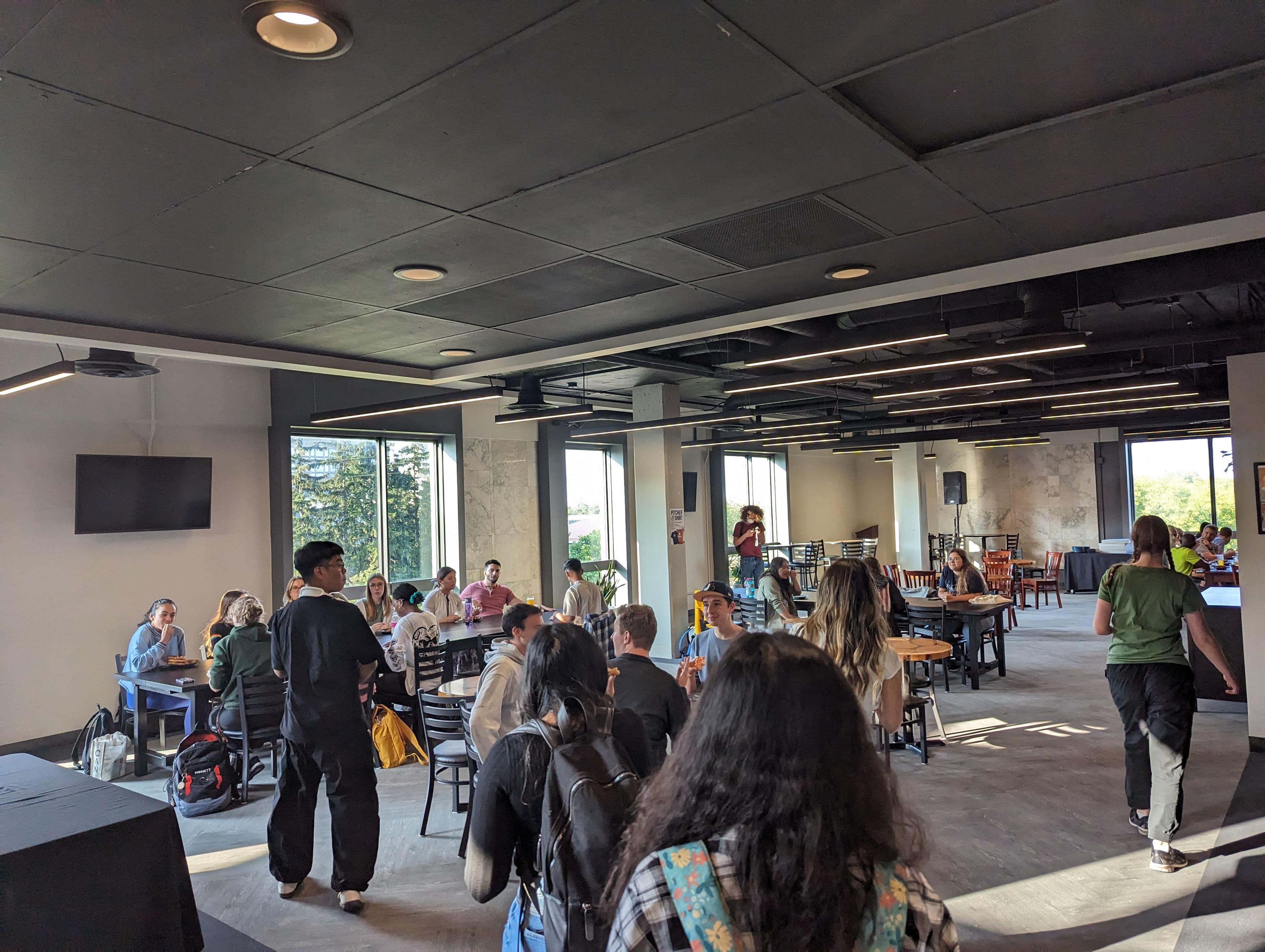 Math Students Gathered for Trivia Event