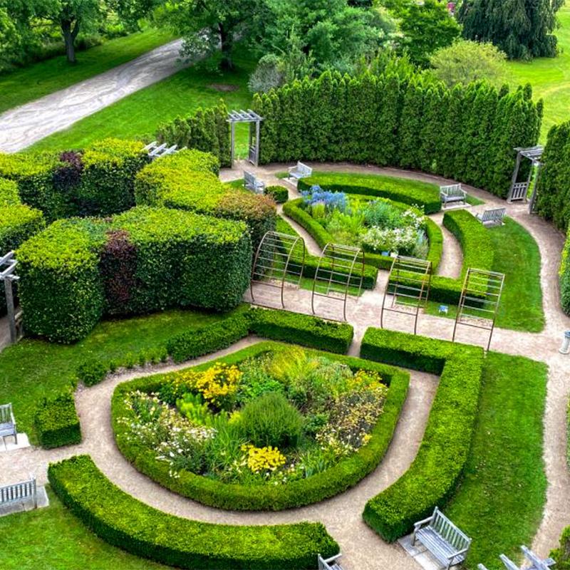 Ariel view of the Arboretum