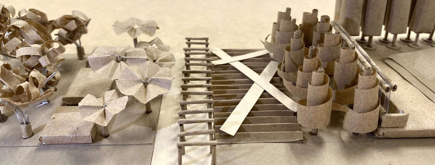 an illustration of a model created by mla students