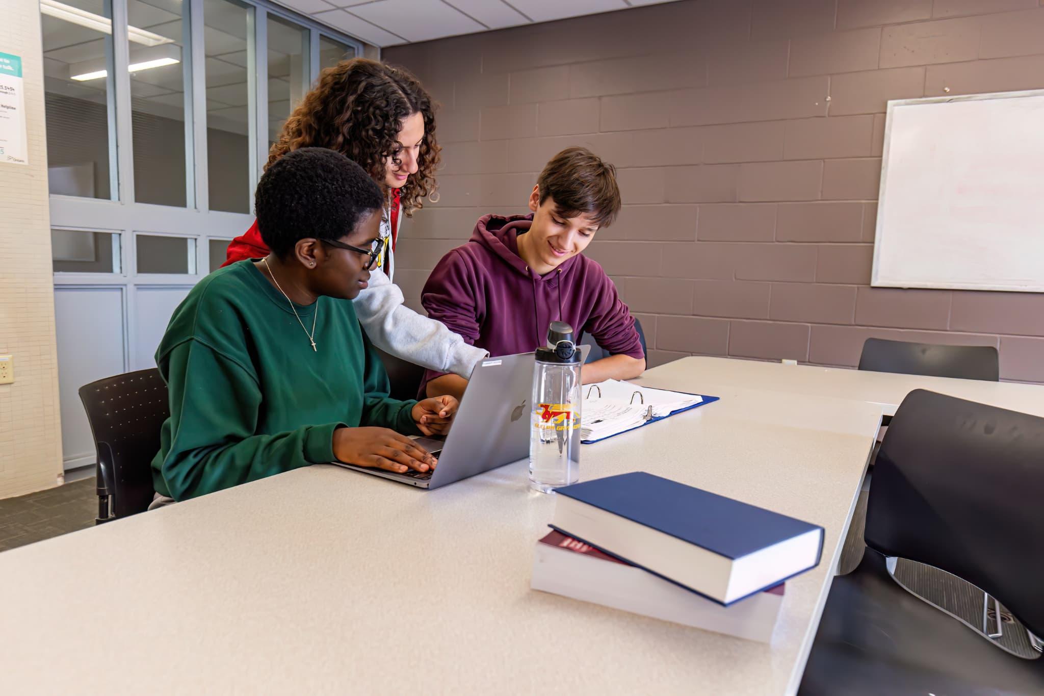 RLS helping students in academics at Academic Support Centre