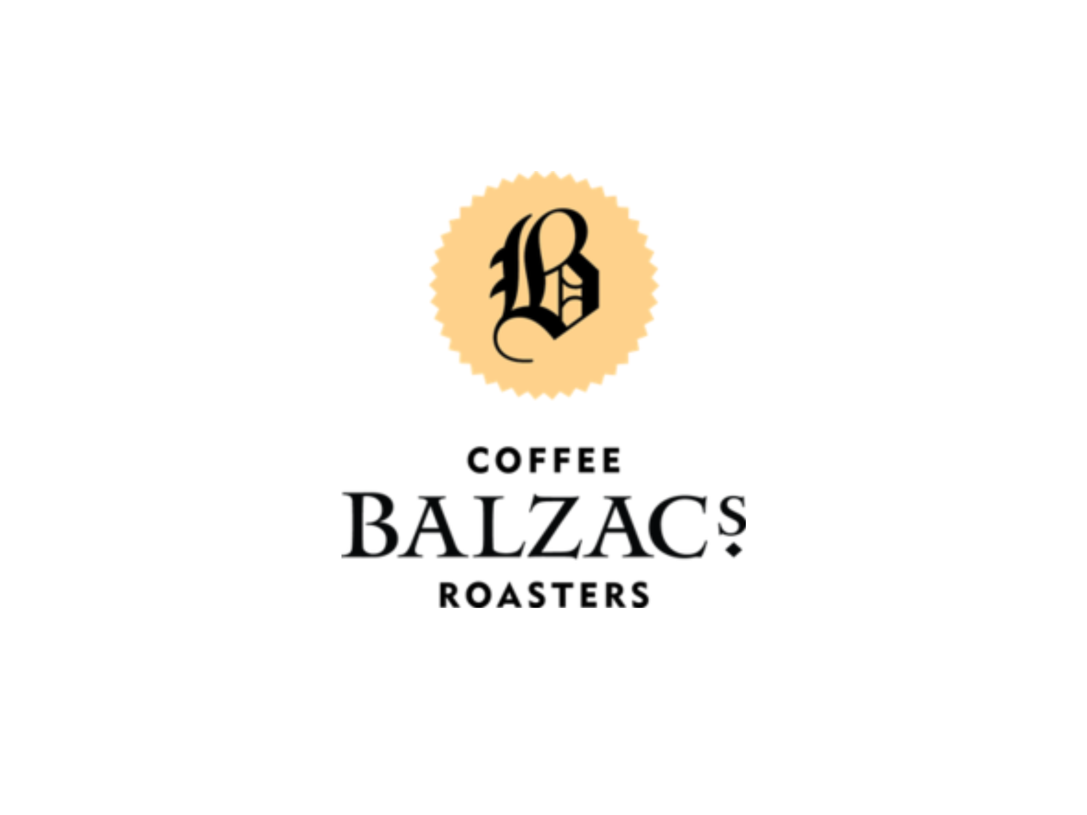 Balzacs Logo white background