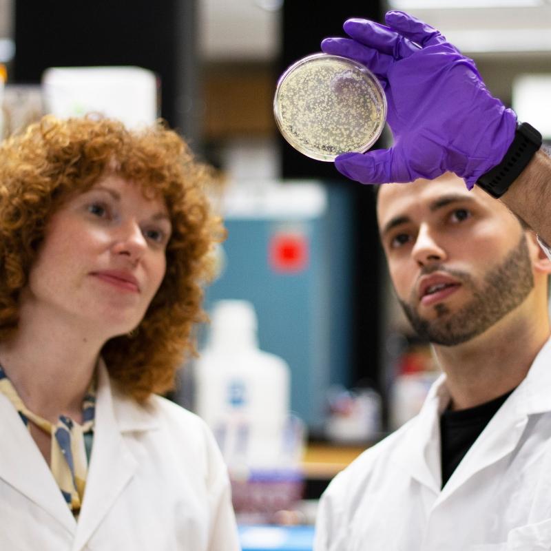 Dr. Jennifer Geddes-McAlister and Davier Gutierrez-Gongora