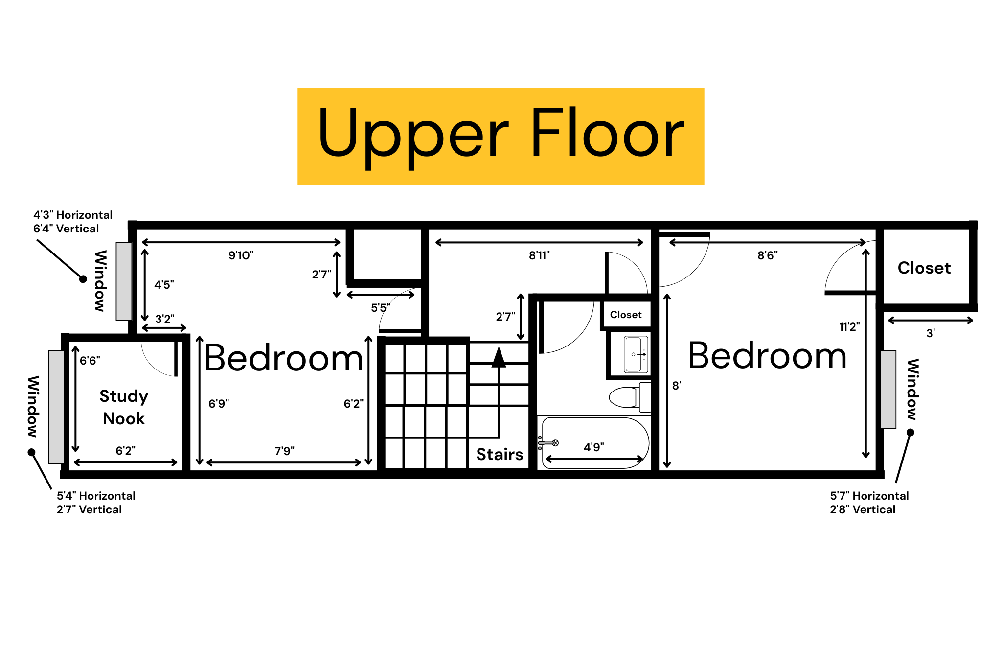 Upper Floor Plan