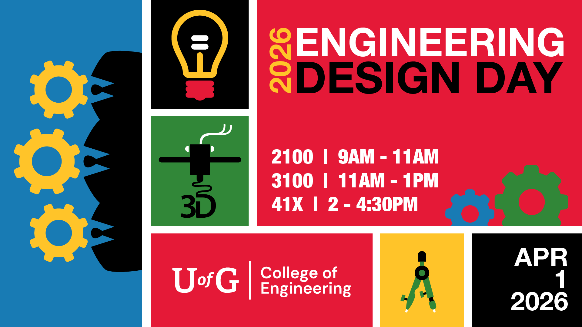 Design Day graphic. April 1, 2026.