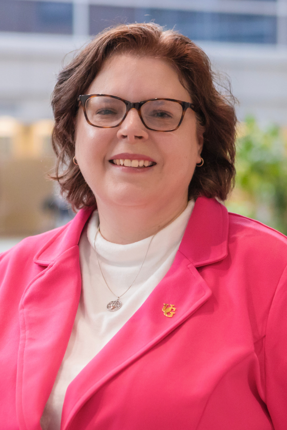 Dr. Stacey Scott smiling.