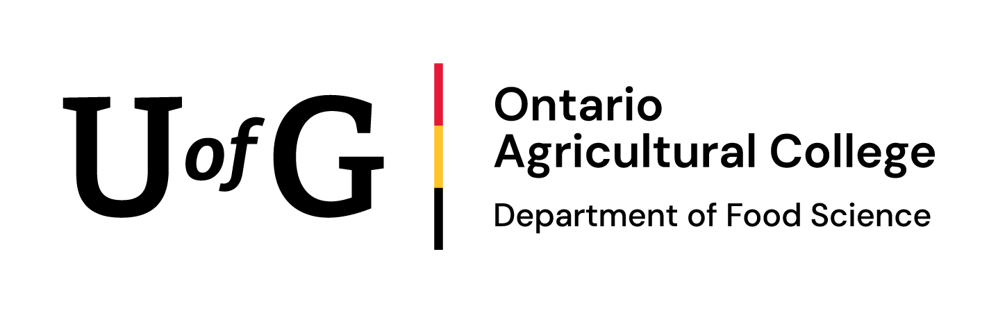 u of G department of food science footer logo