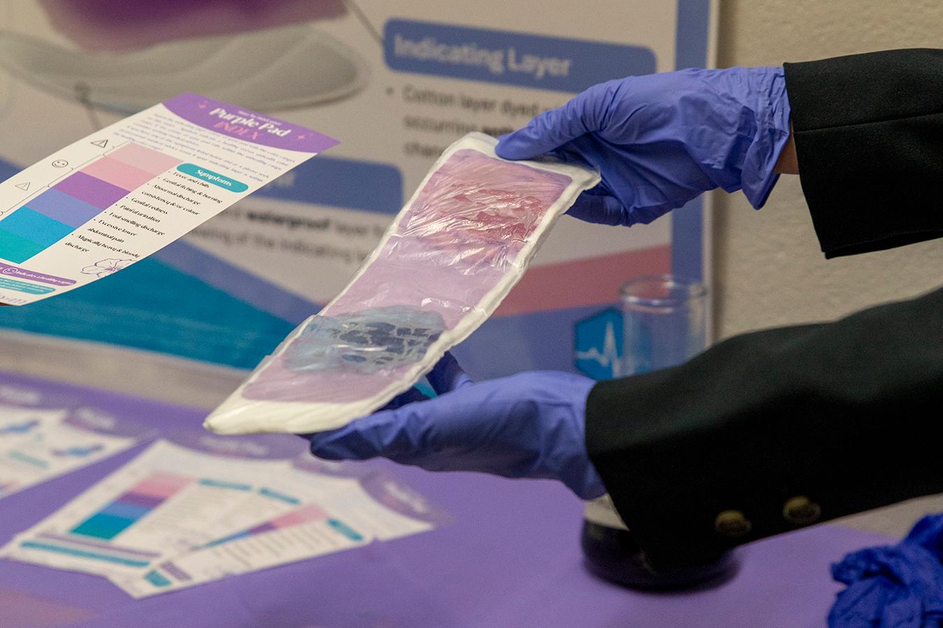 a femtech project - postpartem pads that detect infection