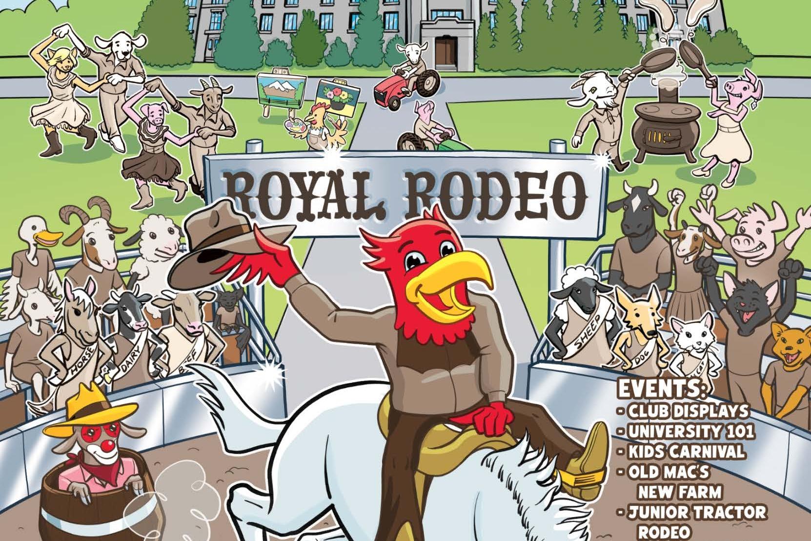 102 anniversary royal rodeo poster