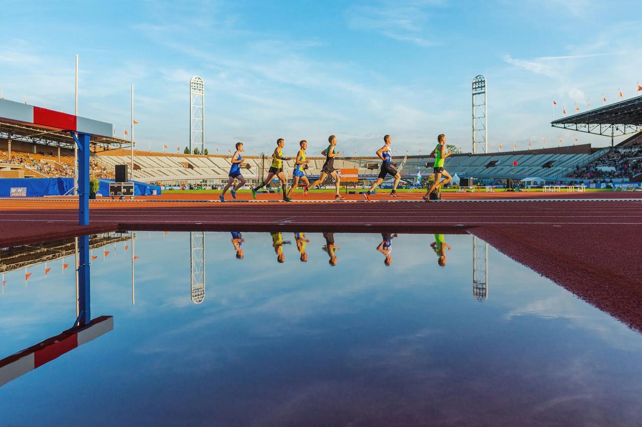 Runners in the Netherlands